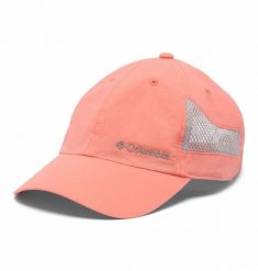 COLUMBIA Czapka z daszkiem Tech Shade II Hat alpenglow. Czerwone czapki z daszkiem damskie Columbia, bez wzorów, z materiału. Za 62.90 zł.