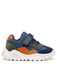 Geox Sneakersy B Ciufciuf Boy B455RB 0FU22 CB42T M Granatowy. Niebieskie buty sportowe chłopięce Geox, ze skóry, bez zapięcia. Za 229.99 zł.