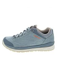 LOWA Skórzane buty trekkingowe "Malta GTX" w kolorze błękitnym rozmiar: 38. Niebieskie obuwie trekkingowe damskie Lowa, z gore-texu, bez zapięcia. Za 390.92 zł.