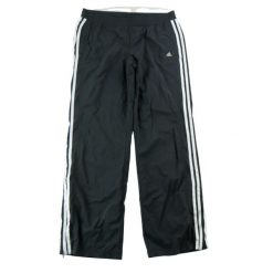 Second life - Spodnie dresowe damskie Climaproof z podszewką mesh - Jak nowy. Czarne spodnie sportowe damskie Adidas, l, bez wzorów, z dresówki, do biegania, ClimaProof (Adidas). Za 106.46 zł.