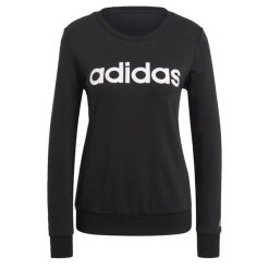 Bluza Essentials Logo Rozmiar M Czarny - GL0718. Białe bluzy damskie Adidas, m, bez wzorów, bez kaptura. Za 204.80 zł.