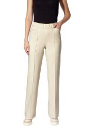 Heine Spodnie w kolorze kremowym rozmiar: 42. Brązowe spodnie materiałowe damskie Heine, bez wzorów, z materiału. Za 92.86 zł.