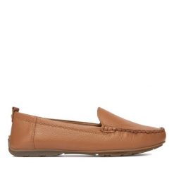 Mokasyny Lasocki. Brązowe mokasyny damskie Lasocki, bez obcasa. Za 179.99 zł.