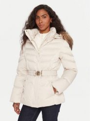 Guess Kurtka puchowa W5BL31 W2802 Écru Regular Fit. Kurtki damskie Guess, xxl, z aplikacjami, z puchu, bez kaptura. Za 759.00 zł.