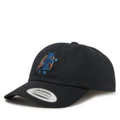 Czapka z daszkiem Volcom. Czarne czapki z daszkiem damskie Volcom, bez wzorów. Za 89.99 zł.