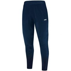 Damskie spodnie dresowe Jako polyester Classico. Niebieskie spodnie dresowe damskie JAKO, bez wzorów, z dresówki. Za 190.00 zł.