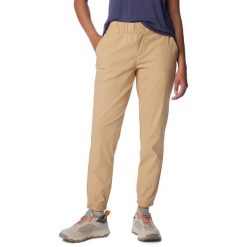 Damskie spodnie turystyczne Columbia Firwood Camp II. Brązowe spodnie sportowe damskie Columbia, na zimę, xs, bez wzorów, z elastanu, narciarskie. Za 390.00 zł.
