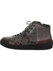 Think! Skórzane sneakersy w kolorze szarym rozmiar: 40,5. Szare obuwie sportowe damskie Think!, za kostkę, bez zapięcia. Za 346.99 zł.