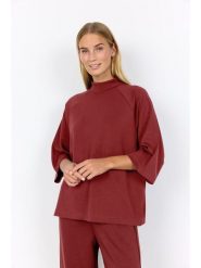 Soyaconcept Koszulka "Banu" w kolorze ceglanym rozmiar: M. Brązowe bluzki damskie Soyaconcept, m, bez wzorów, bez kołnierzyka, bez ramiączek. Za 149.95 zł.