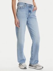 Tommy Jeans Jeansy DW0DW22987 Niebieski Regular Fit. Niebieskie jeansy damskie Tommy Jeans. Za 409.99 zł.