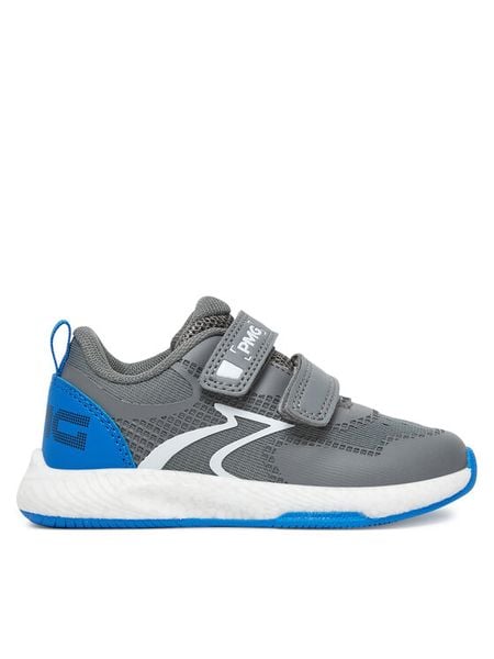 Primigi Sneakersy 7958533 Szary. Szare buty sportowe chłopięce Primigi, z materiału, bez zapięcia. Za 128.99 zł.