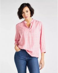 LEE ESSENTIAL BLOUSE DAMSKA BLUZKA LA PINK L45VHTNL 112110611. Różowe bluzki damskie Lee, l, bez wzorów, bez kołnierzyka, bez ramiączek. Za 129.99 zł.