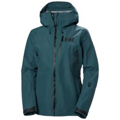 Damska kurtka wodoodporna Helly Hansen Odin 9 Worlds 3.0. Zielone kurtki damskie Helly Hansen, l, bez wzorów, z hardshellu, bez kaptura. Za 2,018.00 zł.