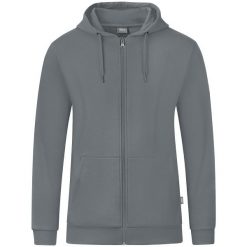 Bluza z kapturem Jako Organic. Szare bluzy damskie JAKO, m, bez wzorów, z bawełny, z kapturem. Za 329.50 zł.