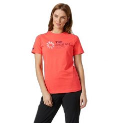 Koszulka damska Helly Hansen Ocean Race. Brązowe koszulki sportowe damskie Helly Hansen, bez wzorów, bez ramiączek, narciarskie. Za 215.00 zł.