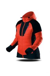 Kurtka Trimm CONTRA. Czerwone kurtki damskie TRIMM, na wiosnę, l, bez wzorów, z materiału, z kapturem. Za 500.00 zł.