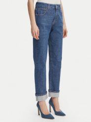 Rinascimento Jeansy CFC0127857003 Niebieski Straight Leg. Niebieskie jeansy damskie Rinascimento. Za 499.99 zł.
