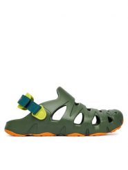 Keen Sandały Hyperflt 1031941 Zielony ciemny. Zielone sandały chłopięce Keen, z syntetyku, bez zapięcia. Za 219.99 zł.