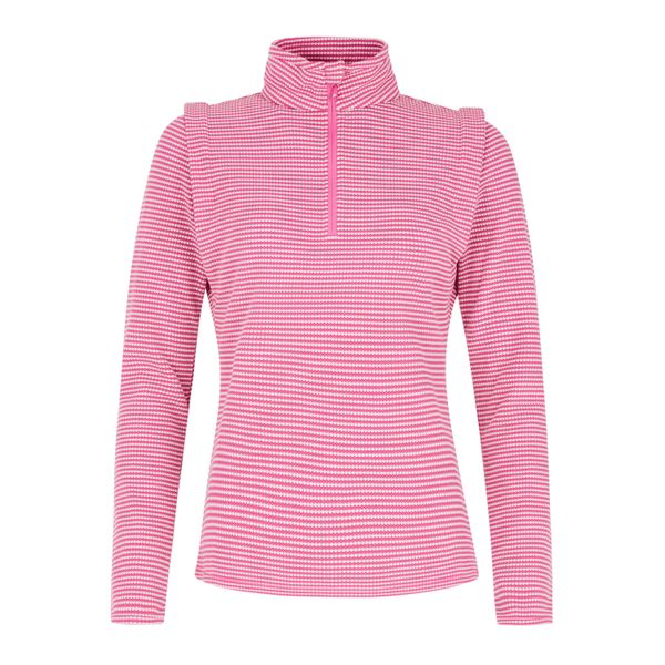 Damski polar 1/4 zamek Protest Ivory. Czerwone golfy damskie Protest, bez wzorów, z polaru, bez ramiączek. Za 274.50 zł.