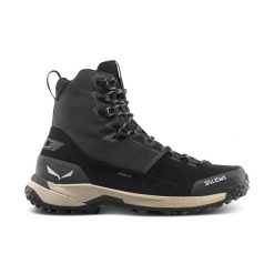 Damskie buty trekkingowe Salewa Puez Winter Mid Ptx. Szare obuwie trekkingowe damskie Salewa, z materiału, bez zapięcia. Za 1,241.00 zł.
