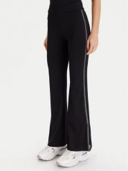MICHAEL Michael Kors Legginsy MF530W51RE Czarny Flare Fit. Czarne legginsy damskie MICHAEL Michael Kors, l, bez wzorów, z syntetyku. Za 659.99 zł.