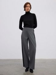 BGN Spodnie w kolorze antracytowym rozmiar: 34. Czarne spodnie materiałowe damskie BGN, bez wzorów, z materiału. Za 126.45 zł.