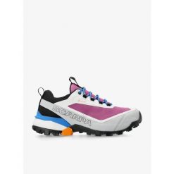 Buty GORE TEX damskie Scarpa Ribelle Cross 2 GTX. Białe obuwie trekkingowe damskie Scarpa, z gore-texu, bez zapięcia. Za 652.29 zł.