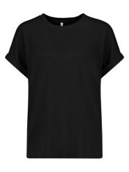 Sublevel Bluzka w kolorze czarnym rozmiar: XS. Czarne bluzki damskie Sublevel, xs, bez wzorów, bez kołnierzyka, bez ramiączek. Za 43.99 zł.