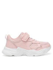 Kappa Sneakersy V3-4061 Różowy. Czerwone buty sportowe dziewczęce Kappa, bez wzorów, z materiału, bez zapięcia. Za 139.99 zł.