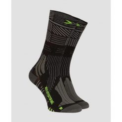 Skarpety X-SOCKS EFFEKTOR BIKE 4.0. Czarne skarpetki damskie X Socks, bez wzorów. W wyprzedaży za 96.00 zł.