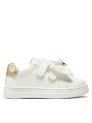 Liu Jo Sneakersy Mini Alicia 851 4F4003 EX123 Biały. Białe buty sportowe dziewczęce Liu Jo, ze skóry, bez zapięcia. Za 359.99 zł.