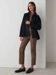 OPUS Kurtka koszulowa "Josia" w kolorze czarnym rozmiar: 40. Czarne kurtki damskie Opus, bez wzorów, bez kaptura. Za 187.99 zł.