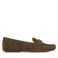 Mokasyny LAUREN RALPH LAUREN. Zielone mokasyny damskie Lauren Ralph Lauren, bez obcasa. Za 689.99 zł.