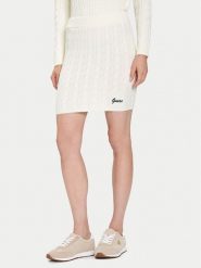 Guess Spódnica ołówkowa V5BD03 Z0572 Beżowy Regular Fit. Brązowe spódnice damskie Guess, m, z aplikacjami, z syntetyku. Za 239.99 zł.