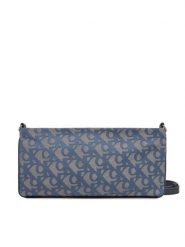 Calvin Klein Jeans Torebka Ckj Monogram Mini Bag LV04K3183G Niebieski. Niebieskie listonoszki damskie Calvin Klein Jeans, bez wzorów, z jeansu, bez dodatków. Za 209.99 zł.