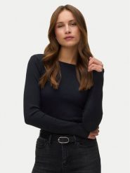 Vero Moda Bluzka Ruby 10343005 Czarny Regular Fit. Czarne bluzki damskie Vero Moda, m, bez wzorów, z bawełny, bez kołnierzyka, bez ramiączek. Za 119.99 zł.