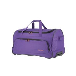 Torba podróżna travelite Basics L. Fioletowe torby podróżne Travelite, bez wzorów, z materiału, duże. Za 265.50 zł.