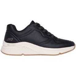 Adidasy Skechers Bobs Arch Comfort B, Kobiety. Czarne obuwie sportowe damskie Skechers, z syntetyku, bez zapięcia, trekkingowe. Za 490.00 zł.
