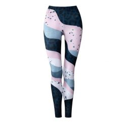 Legginsy sportowe damskie DEEP TRIP Koty. Legginsy damskie DEEP TRIP, l, bez wzorów, z elastanu. Za 179.00 zł.