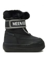 Moon Boot Śniegowce Junior Park Strap 80D3440030 Czarny. Czarne buty zimowe chłopięce Moon Boot, z materiału, bez zapięcia. Za 669.99 zł.