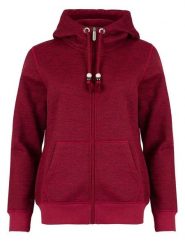 Roadsign Bluza w kolorze czerwonym rozmiar: L. Czerwone bluzy damskie Roadsign, l, bez wzorów, bez kaptura. Za 86.78 zł.