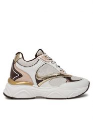 KARL LAGERFELD Sneakersy KL65724 Biały. Białe obuwie sportowe damskie KARL LAGERFELD, ze skóry, bez zapięcia. Za 519.99 zł.