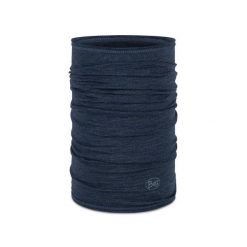 Chusta wielofunkcyjna z wełny merynosów Buff Merino. Niebieskie chusty damskie Buff, bez wzorów, z wełny. Za 99.99 zł.