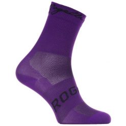 Skarpetki sportowe damskie Rogelli RCS-15. Fioletowe obuwie sportowe casual damskie Rogelli, bez wzorów. Za 37.00 zł.