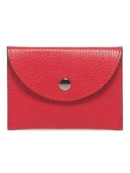 Victor & Hugo Paris Skórzane etui "Alina" w kolorze czarnym na karty - 19 x 10 x 1 cm rozmiar: onesize. Czerwone portfele damskie Victor & Hugo Paris, bez wzorów, z materiału. Za 105.14 zł.