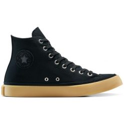 Sneakers Converse Chuck Taylor All Star. Czarne obuwie sportowe damskie Converse, z zamszu, bez zapięcia, na fitness i siłownię. Za 490.00 zł.