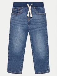 Gap Jeansy 810118 Niebieski Slim Fit. Niebieskie jeansy chłopięce GAP, z bawełny. Za 99.99 zł.