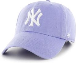 New York Clean Up Lifestyle Czapka baseballowa - Regulowana - Lawendowy. Fioletowe czapki z daszkiem damskie 47 Brand, bez wzorów, z bawełny. Za 146.66 zł.
