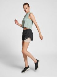 SPODENKI SPORTOWE HUMMEL HMLMT TRACK 2 IN 1 SHORTS. Czarne spodenki sportowe damskie Hummel, s, bez wzorów, z jersey, z standardowym stanem, na fitness i siłownię. Za 211.75 zł.