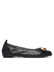 Hispanitas Baleriny HV263931 C003 Czarny. Czarne balerinki damskie Hispanitas, bez wzorów, ze skóry. Za 479.99 zł.